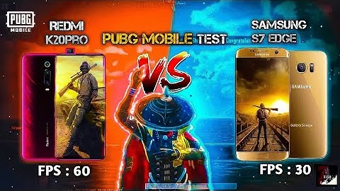 Redmi k20 pro Pubg Mobile test ⚡2023 | Jonathan gaming sensitivity⚡90fps vs 60 fps Pubg Mobile s7