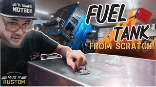 Easy DIY GAS TANK Design RAMP TRUCK EP21