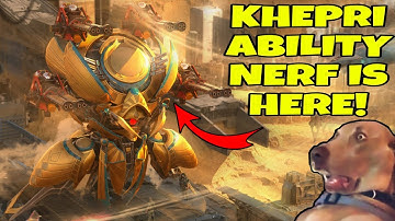 KHEPRI ABILITY NERFED? 🤔😱 In War Robots!