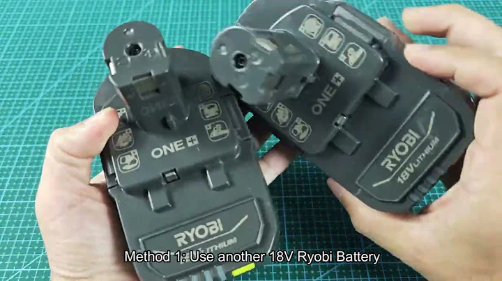 Reset Ryobi 18V Battery: 3 Methods