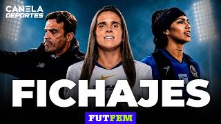 FICHAJES en LIGA MX FEMENIL: Alberto Toril, Cinthya Peraza, Andrea Pereira, Ámbar González | FutFem