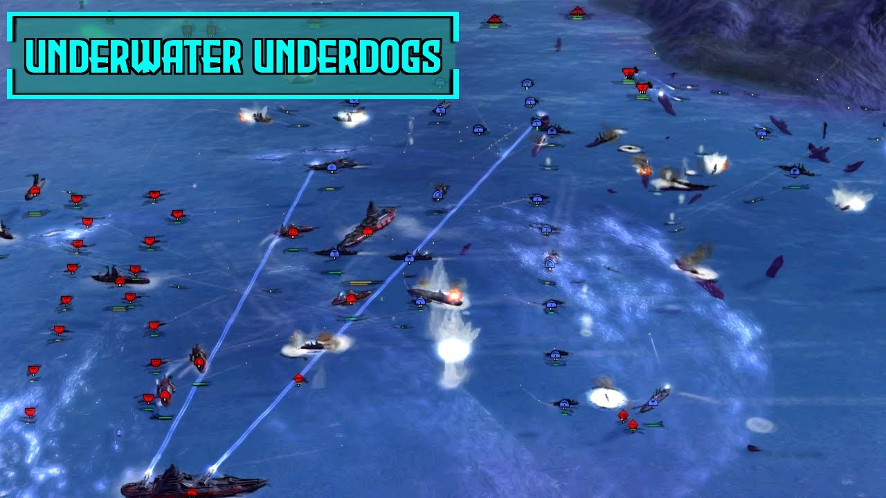 Underwater Underdogs!!! | Supreme Commander Forged Alliance Forever | 2v2 ladder | Cast #221