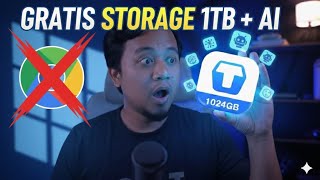 CLOUD STORAGE 1TB LENGKAP DENGAN AI! Cobain Terabox AI 2026 Bisa Buat Presentasi Modal Ketik, Genera