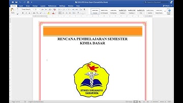 Rencana Pembelajaran Semester Mata Kuliah Kimia Dasar