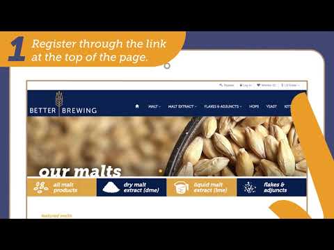 How to Register on Better Brewing