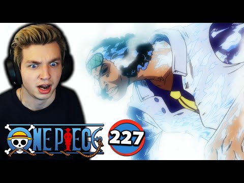 ADMIRAL AOKIJI ARRIVES!! | One Piece REACTION Episode 227