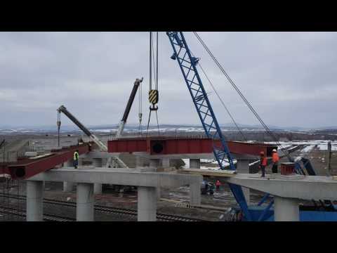 ესტაკადის კოჭების დაწყობა