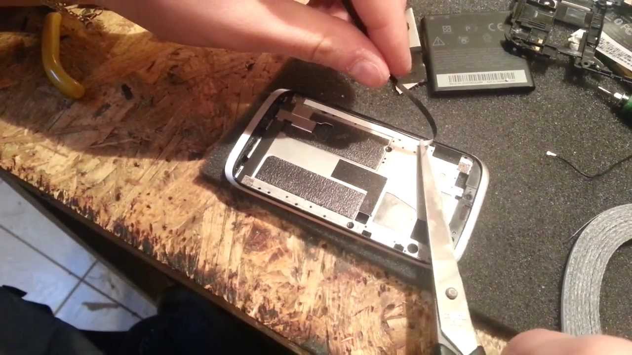 Замена сенсора и дисплея на HTC Desire X T328e как разобрать? Разборка ...