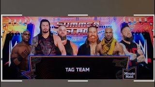 WWE-2K25-PS4-( Reigns, Strawman & Lashley vs Mahal, Zayn & Owven)- FULL TAG TEAM MATCH
