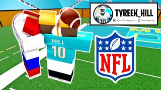 I BECAME A NFL PLAYER IN ROBLOX! [FOOTBALL FUSION 2]
