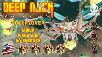 Deep Rock Galactic - Group Deep Dive 6x Enemies Mod [Week 206] (Corrupt Threat) Radioactive Zone
