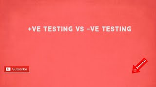 What is positive negative testing #viral #viralvideo #technology #softwaretesting