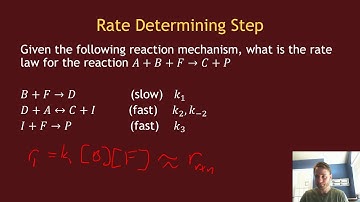 CHEM 3340 - Lecture 07 - Pre Equilibrium Approximation