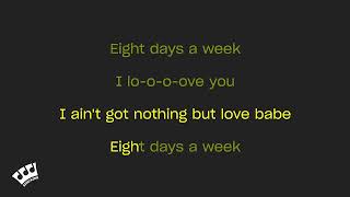 The Beatles - Eight Days A Week (Karaoke Version) -1