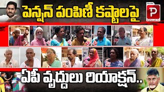 AP Pensioners Reaction On Pension Distribution Problems | YS Jagan | AP Public Talk | Telugu Popular