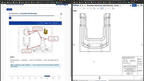 Onshape - Exercise: Part Drawing