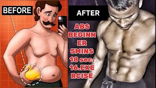 Abs workout || Abs workout For Beginner.￼16 Exercises 5Mins 18 Sec.