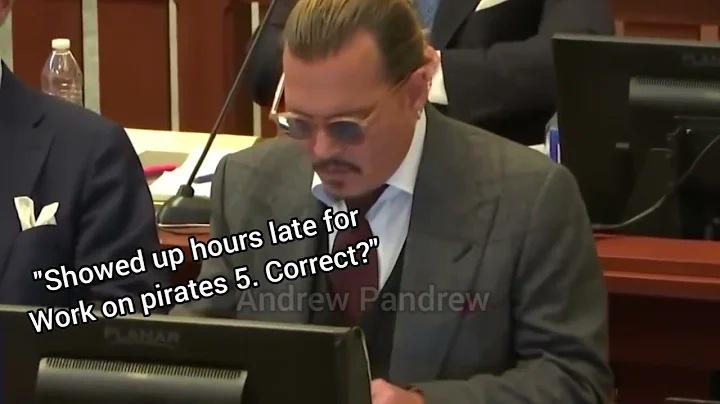 Johnny Depp Being Hilarious in Court! (Part 1)