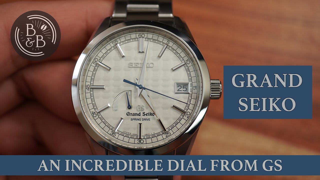 The details on this dial are incredible - Grand Seiko Tatami SBGA111 Spring  Drive 10th Anniversary - YouTube