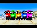 GTA 5: Spiderman vs Minions!