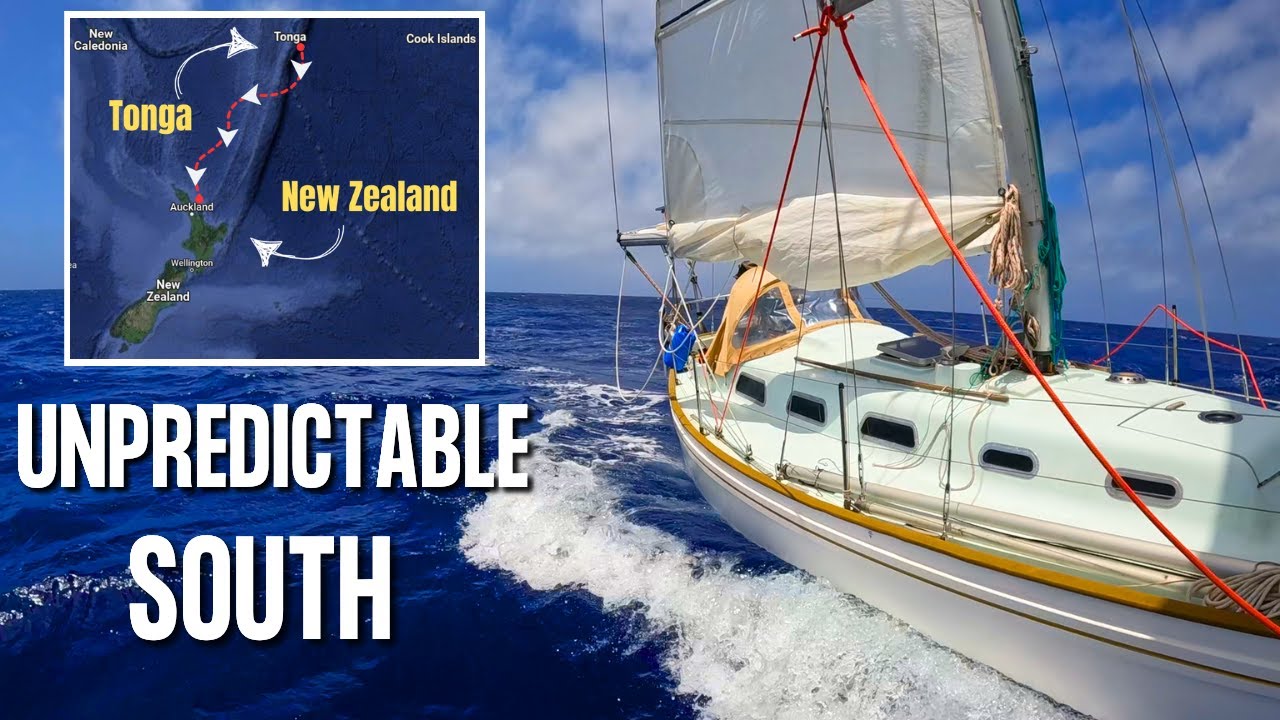 Sailing 1200 Miles To New Zealand  Pt 1  [ Things Don’t Go To Plan ]  Ep 140