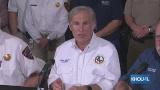 Gov. Abbott gives update on the state's response to flooding in Southeast Texas