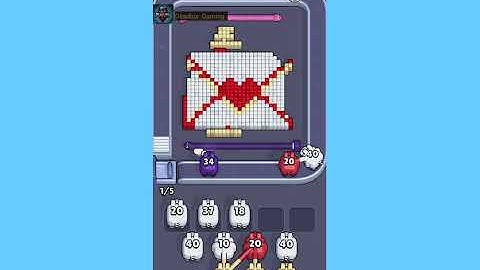 Pixel Flow Level 285. Walkthrough Gameplay