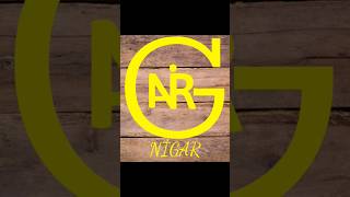 Logo name Nigar🤩YOUR NAME COMMENT#shorts #logodesign
