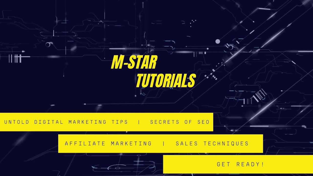 M-Star Tutorials Trailer - YouTube