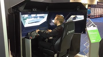 CM Labs and Doron simulator as seen at I/ITSEC 2016