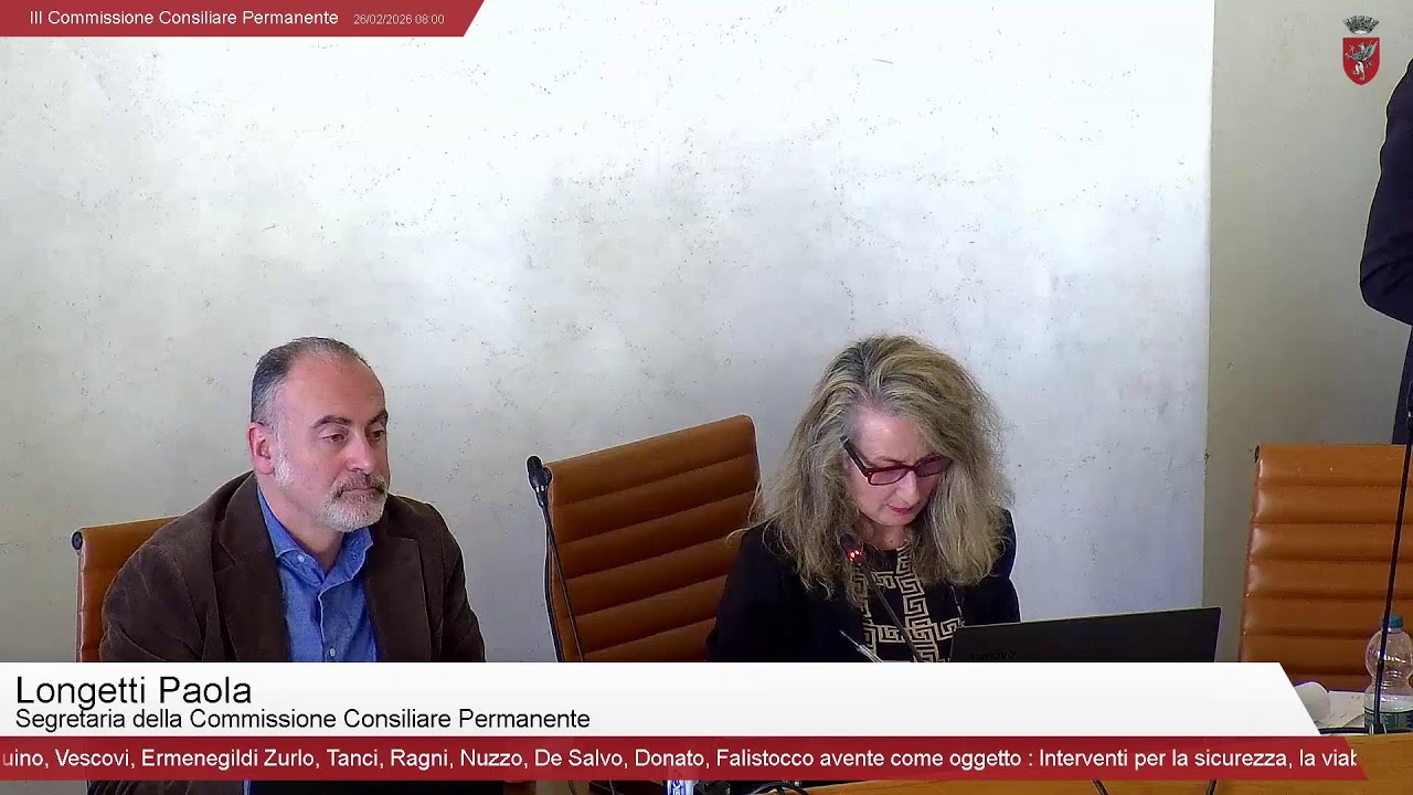 III Commissione Consiliare Permanente