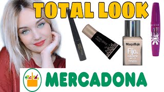 Look COMPLETO CON maquillaje DE MERCADONA/ PRIMERAS IMPRESIONES- BEAUTYBEL13