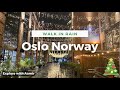 Walk in Oslo, Norway during Christmas 2020 : Life in Norway Ep#1