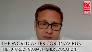The World After Coronavirus: The Future of Global Higher Education | Phil Baty