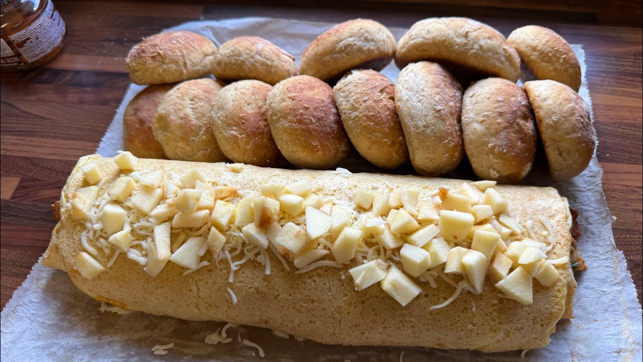 Katsojan toive: Munakasrulla😋lisäksi vanhat tähteet sämpylöiksi 😀