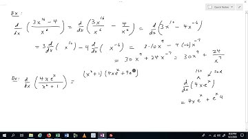 Math 2413  Sec 3.4 (part 3) General Power Rule and Combining Derivative Rules
