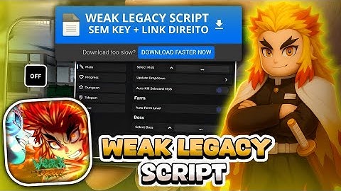 [UPD🔥] WEAK LEGACY 2 SCRIPT (*ANTI-BAN*) - Auto Farm & Auto Dugeon +✅LINK DIRETO (Mobile & PC) 2025!
