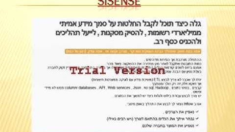 Yellowfin - Pentaho - Embedded BI - BI - Sisense