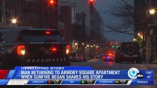 Neighbors react to Armory Square shooting