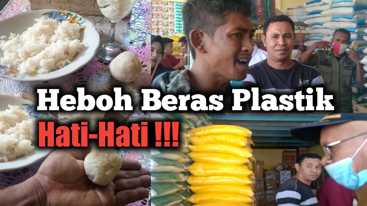 Heboh Beras Plastik ~ Hati-Hati !!!
