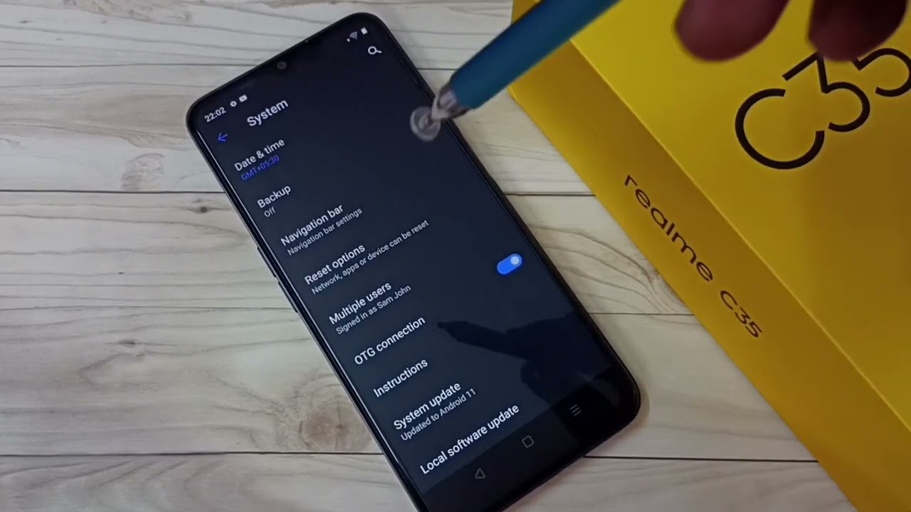 Realme C35 : How to Turn ON / OFF USB OTG Connection