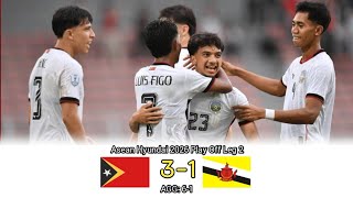 Highlights Timor Leste vs Brunei Darussalam | Asean Hyundai 2026 Play Off Leg 2
