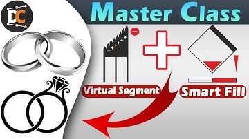 Master Class Virtual Segment And Smart Fill | Coreldrw Tips & Tricks | Draw With Corel