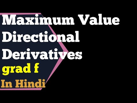 Gradient and Maximum