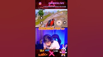 Streamer Vs Me #bgmi #pubg #pubgmobile #1v3 #1v4 #bgmilive #streamer #explore #scout #mortal
