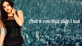 Lucy Hale - Nervous Girls (Acoustic Version with Lyrics on Screen)