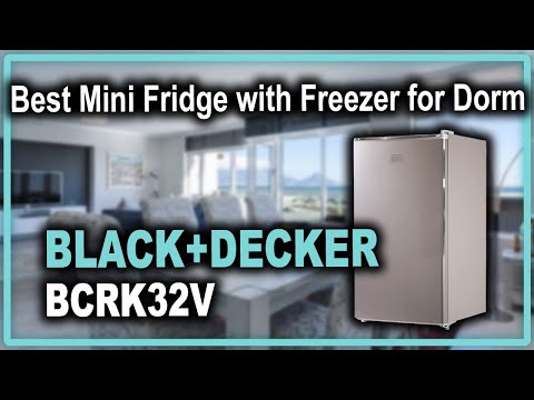 Black & Decker 3.2-cu ft Mini Fridge w/ Freezer (BCF32V) Review 