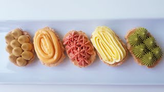 앙글레즈 버터 크림 만들기 -한번에 만드는 5가지 맛 ㅣ 마카롱 크림 ㅣ 다쿠아즈 크림 ㅣDacquoise cream Recipe