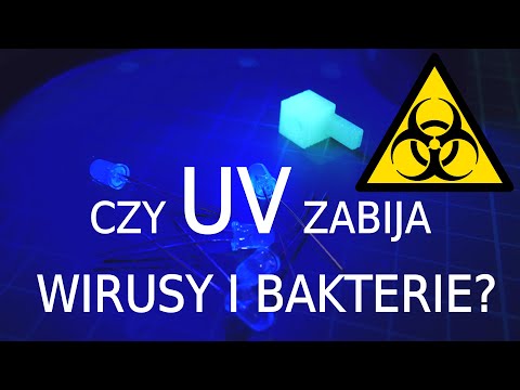 Czy UV zabija wirusy i bakterie? Dezynfekcja masek chirurgicznych.