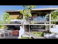 Extra modern house  4 bedroom  elegant house with swimming pool   q architect